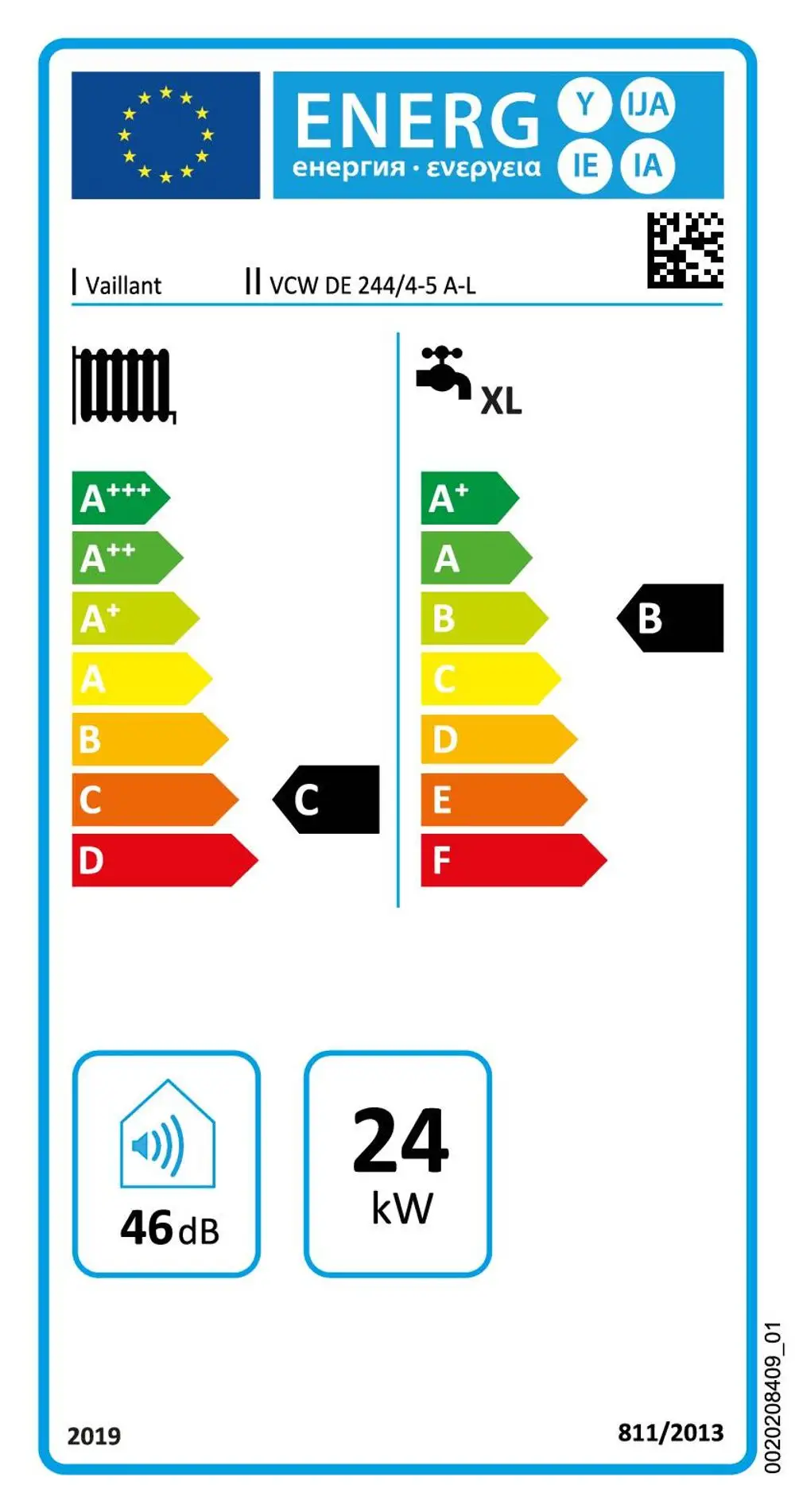 Vaillant-atmoTEC-plus-VCW-244-4-5A-Wandheizgeraet-Kamin-24-kW-LL-Gas-0010017846_0010017846 Energieeffizienzklasse C